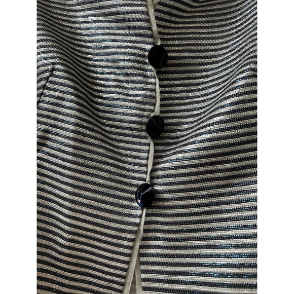 Armani Collezioni Metallic Stripe Jacket - Picture 4 of 6
